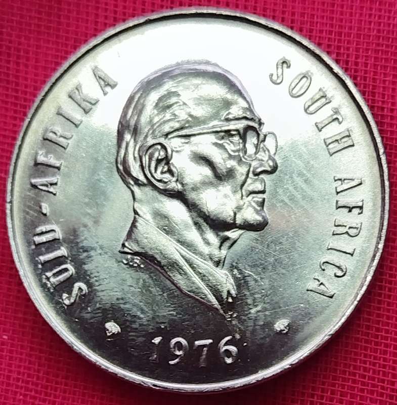 1976   20c   COIN  RSA                    SUN16980