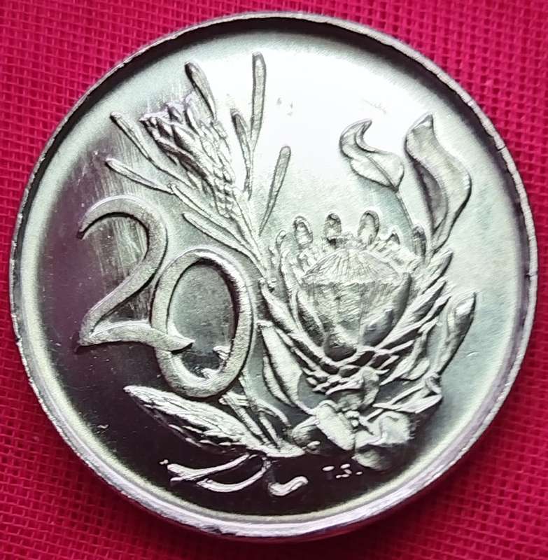 1976   20c   COIN  RSA                    SUN16980