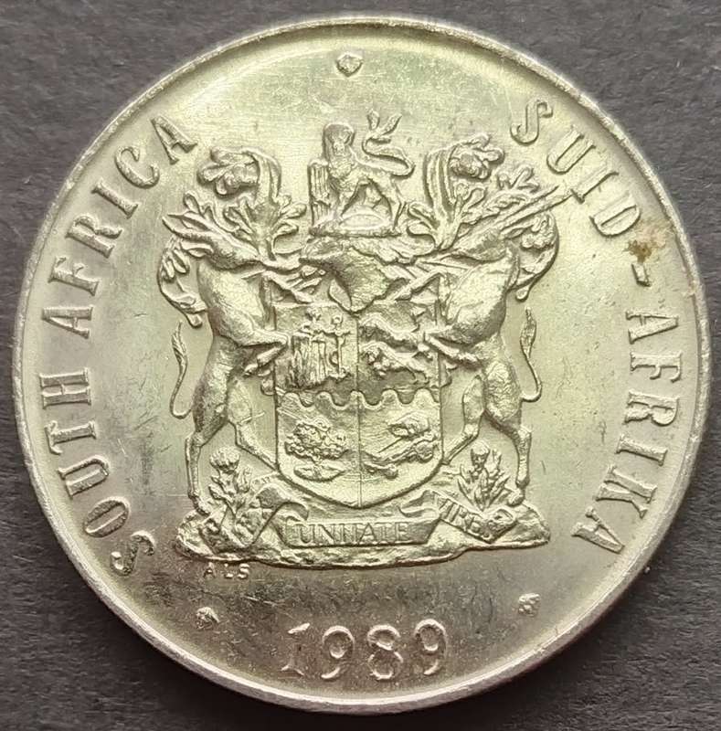 1989    50c    COIN     RSA             16991