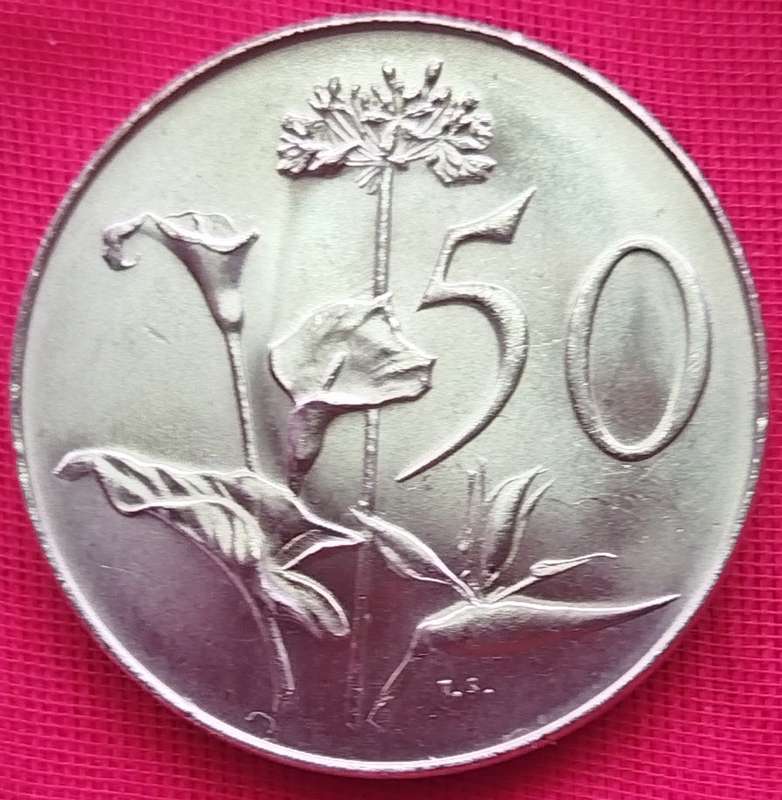 1967  50c   COIN   (Afrikaans)       SUN17016