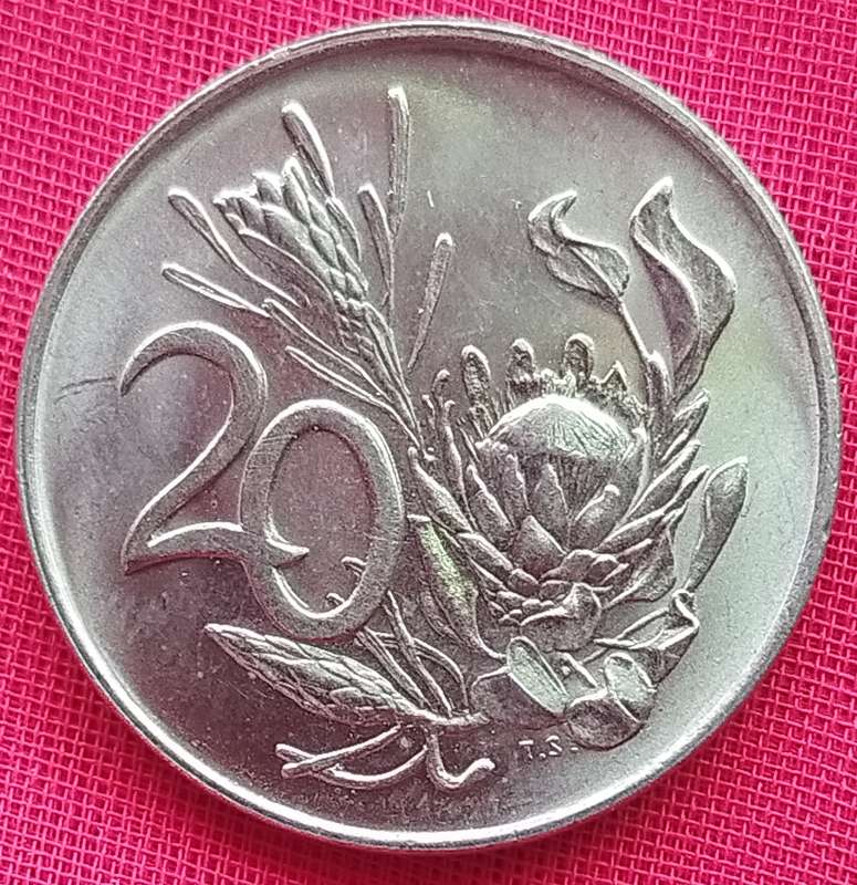 1972   20c   COIN  RSA                    SUN17028