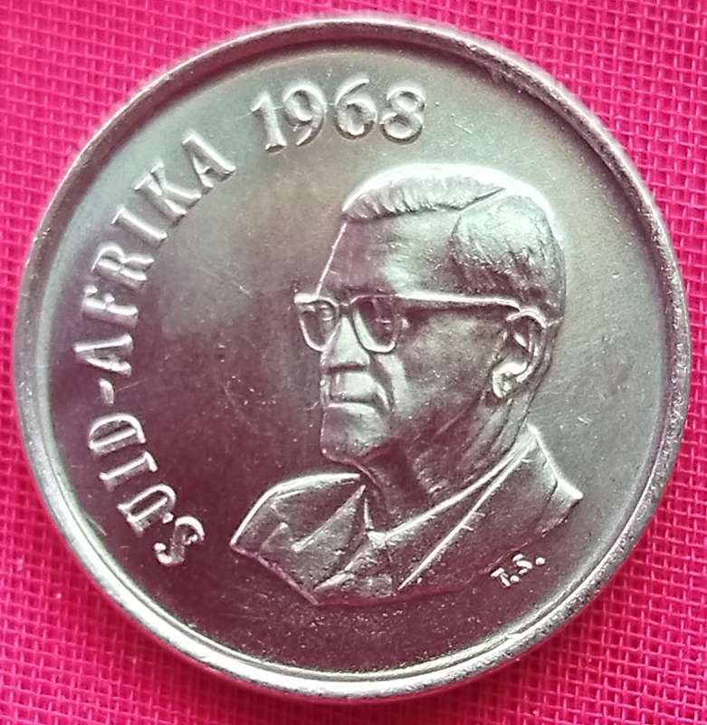 1968   10c   COIN   (Afrikaans)       SUN17032