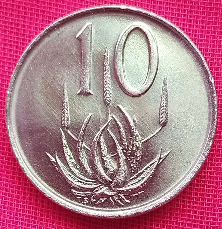 1968   10c   COIN   (Afrikaans)       SUN17032