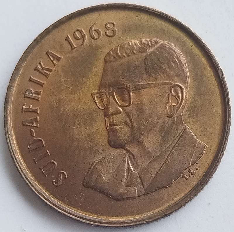 1968   2c   COIN   (Afrikaans)       SUN17035