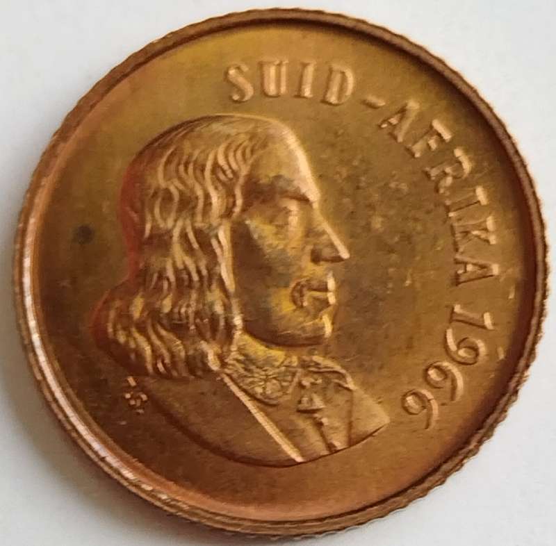 1966   1c   COIN   (Afrikaans)       SUN17037