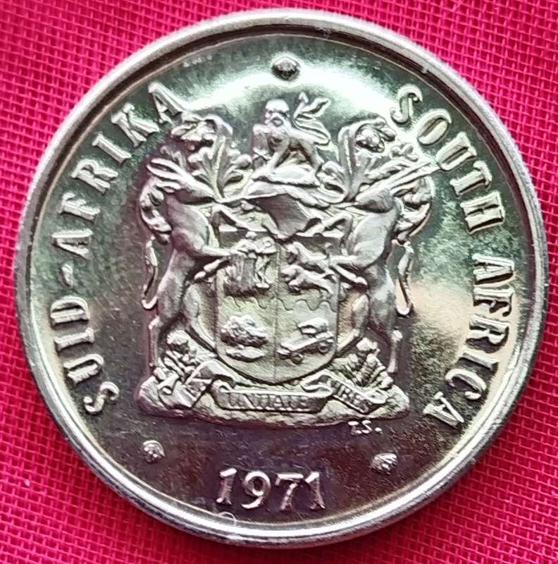 1971   20c   COIN  RSA                    SUN17040