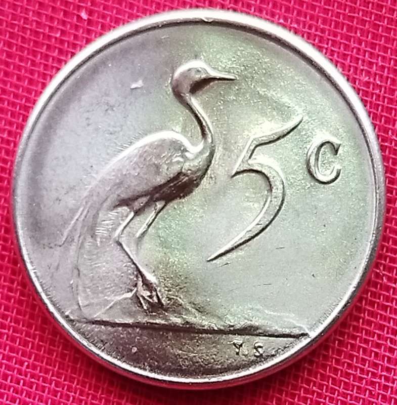 1965   5c   COIN   (Afrikaans)       SUN17042