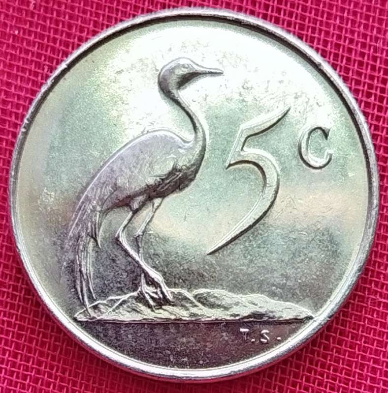 1967   5c   COIN   (AFRIKAANS)       SUN17055