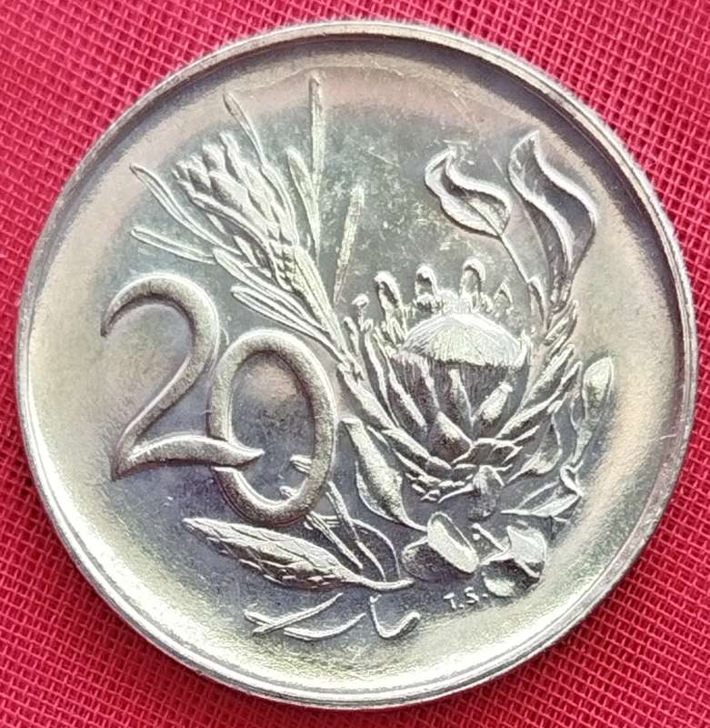 1966  20c   COIN   (Afrikaans)       SUN17057