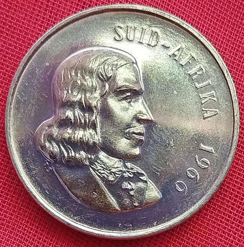 1966  20c   COIN   (Afrikaans)       SUN17057