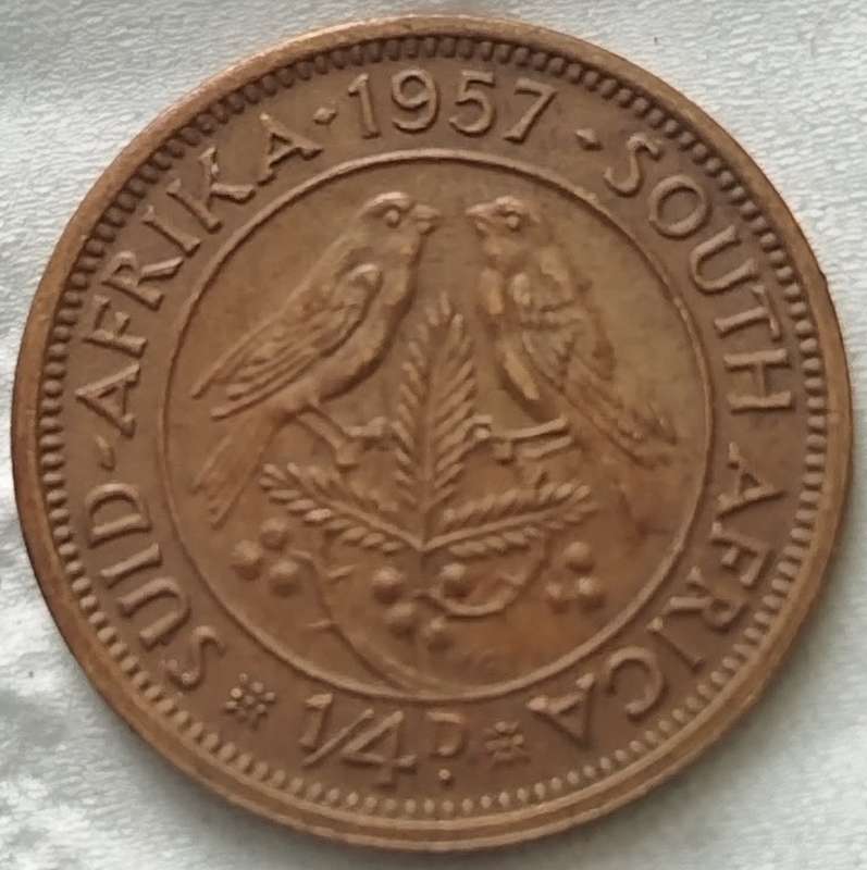 1957       QUARTER  PENNY  COIN        SA                       SUN17075