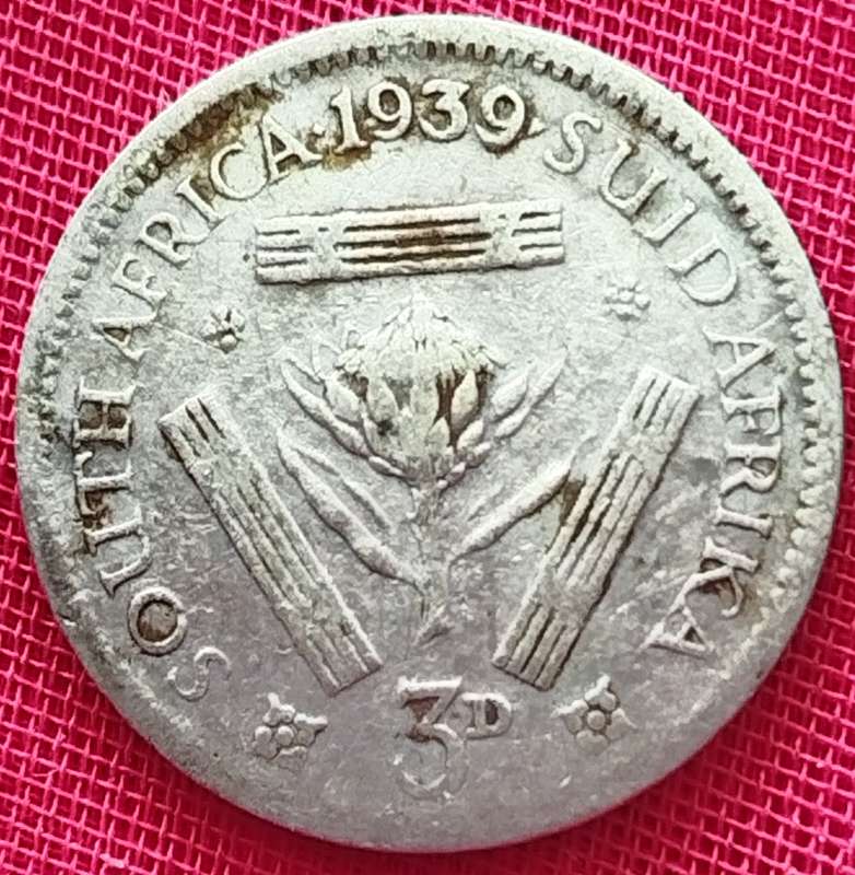 1939  Threepence Coin   (SILVER 80%)             SUN17088