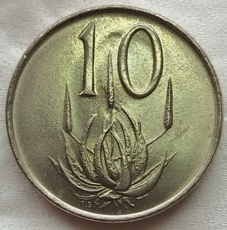 1965   10c   COIN   (Afrikaans)       SUN17108