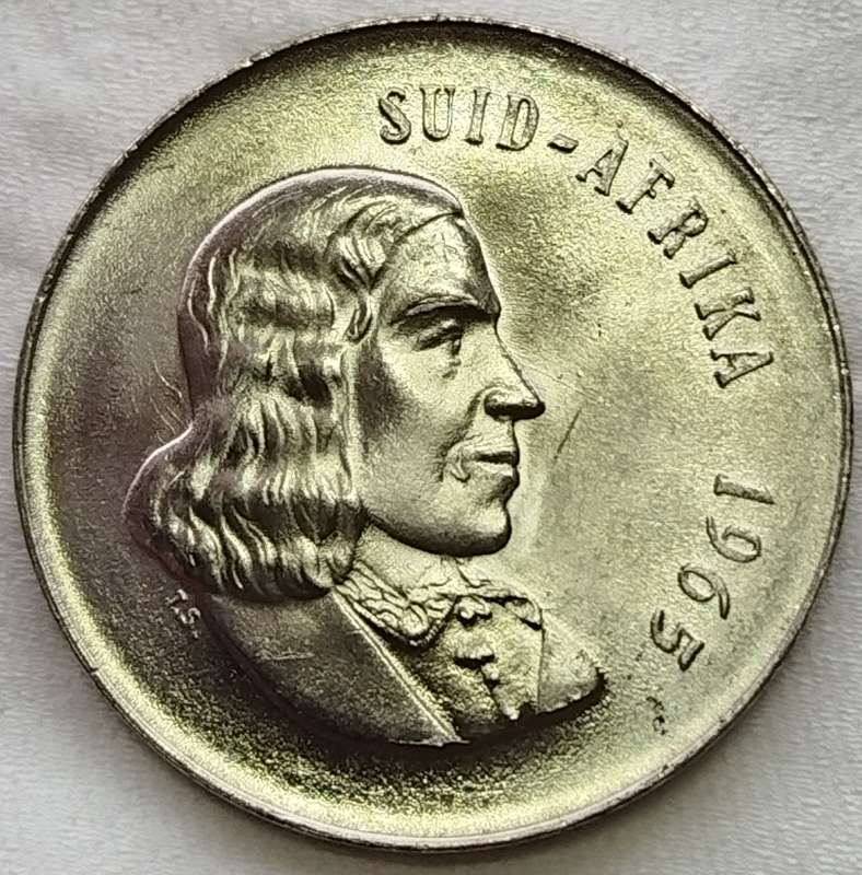 1965   20c   COIN   (Afrikaans)       SUN17111