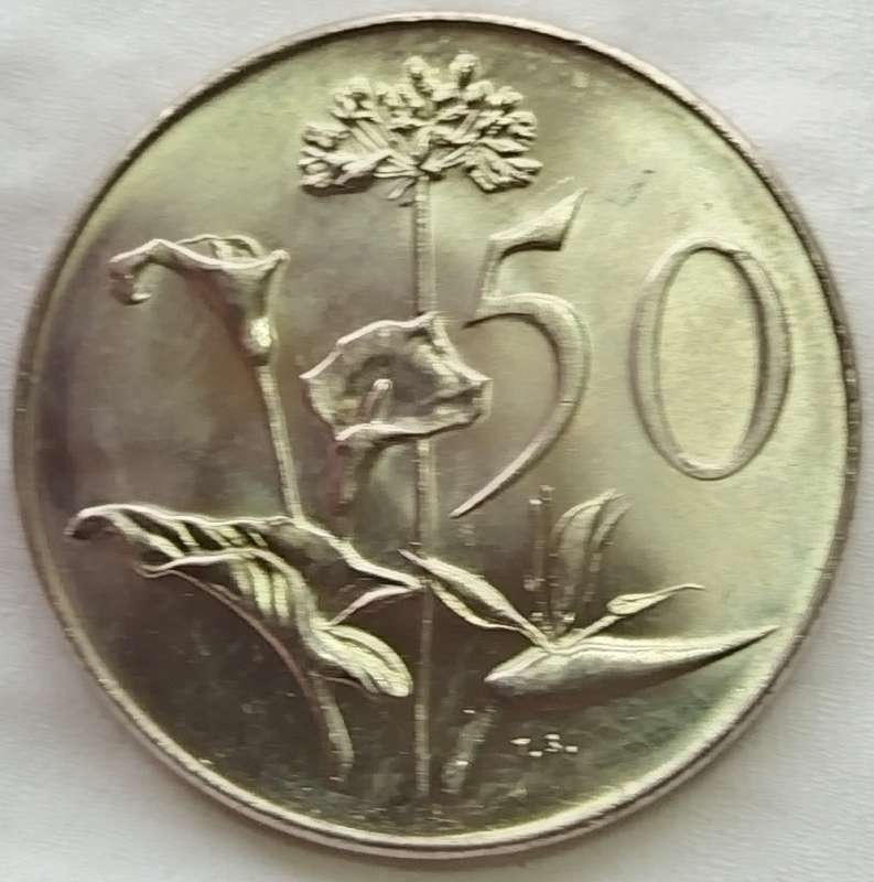 1968   50c   COIN   (Afrikaans)       SUN17114
