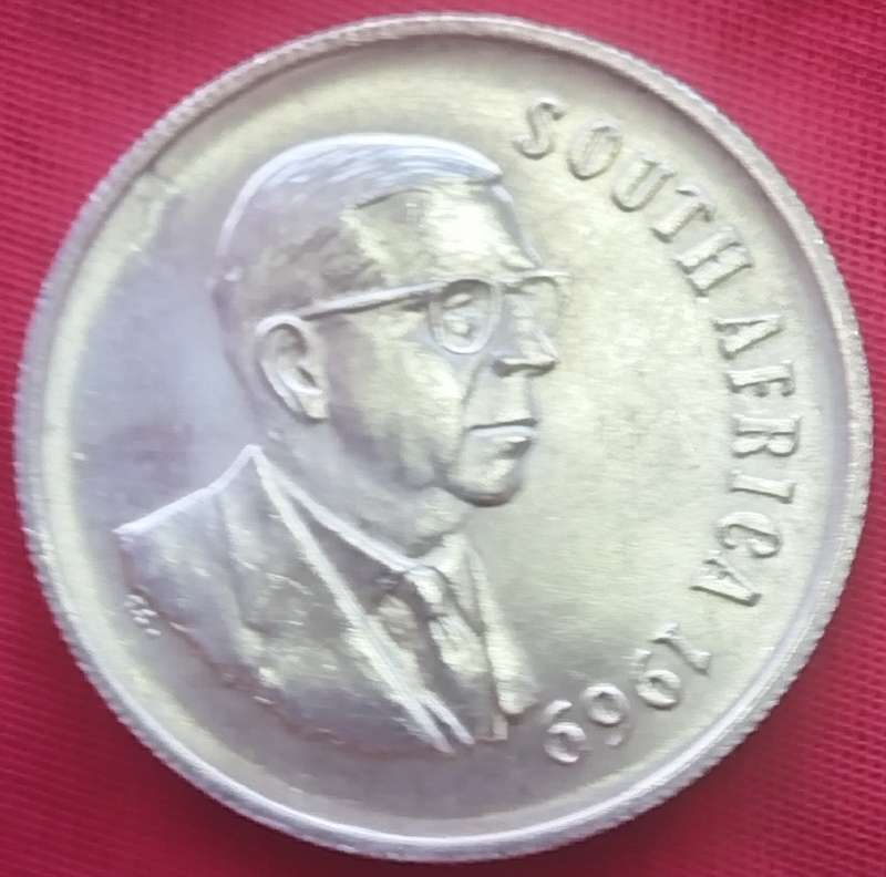 1969  SILVER   R1   COIN   (English)       17117