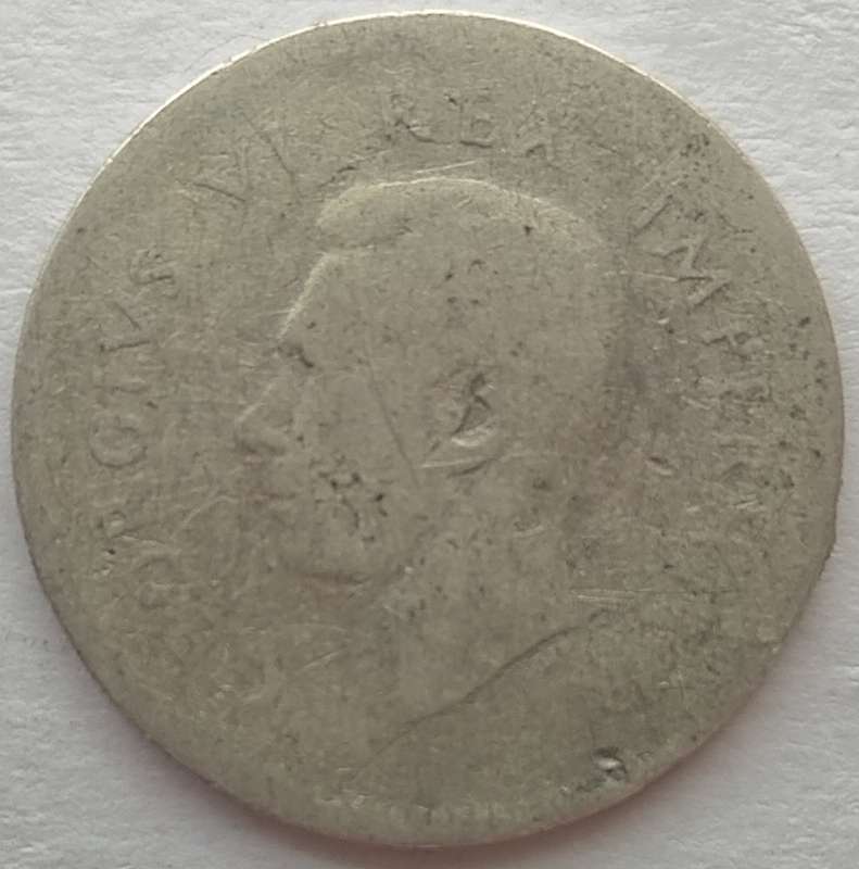1943  Threepence Coin   ( SILVER   80% )             SUN17124