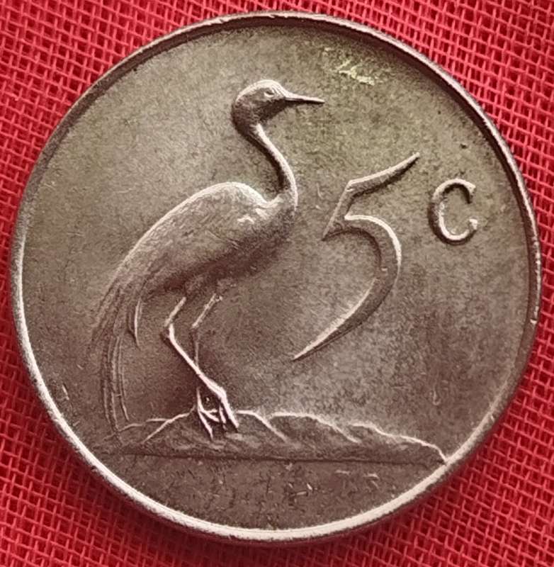1967   5c   COIN   (English)       SUN17140