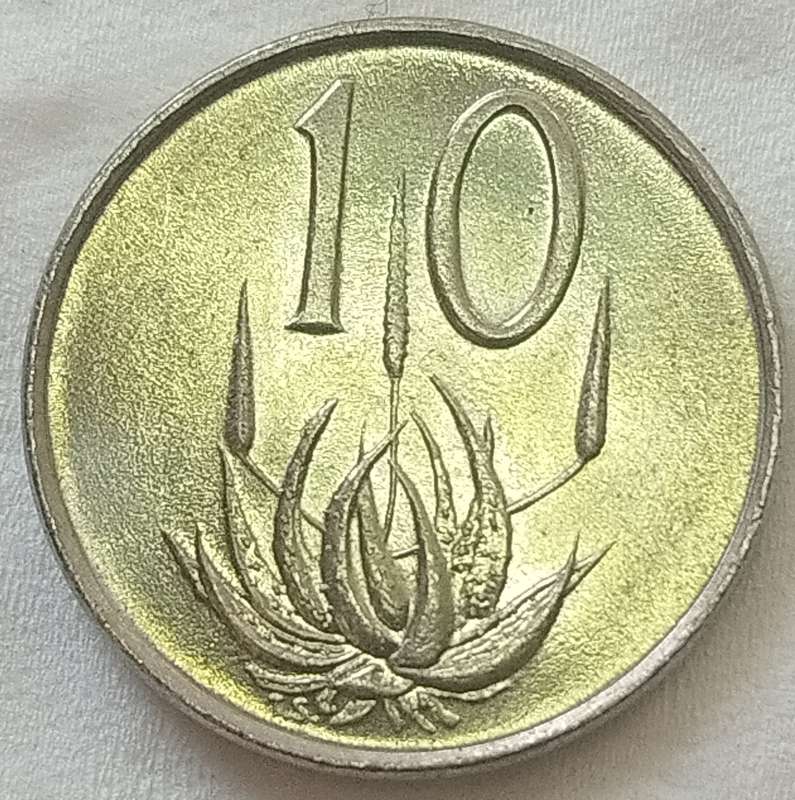 1965   10c   COIN   (Afrikaans)       SUN17153