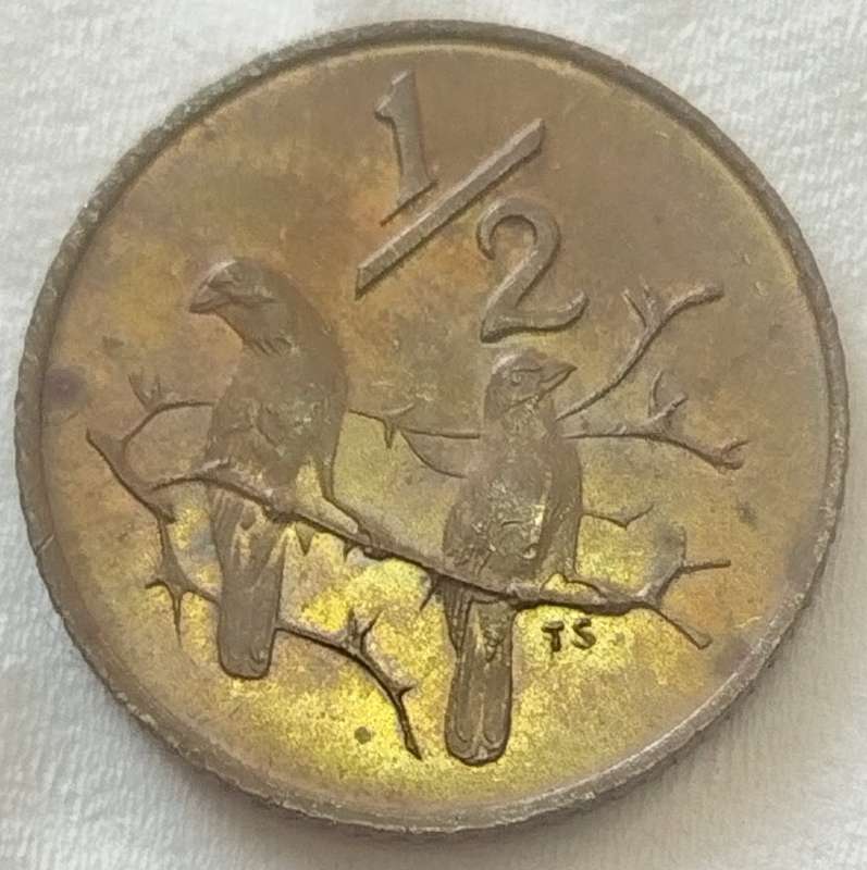 1970     1/2  Cent     Coin                SUN17154