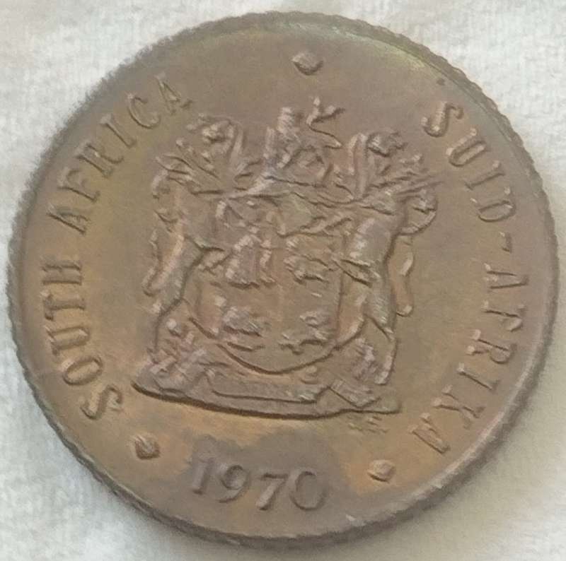 1970     1/2  Cent     Coin                SUN17154