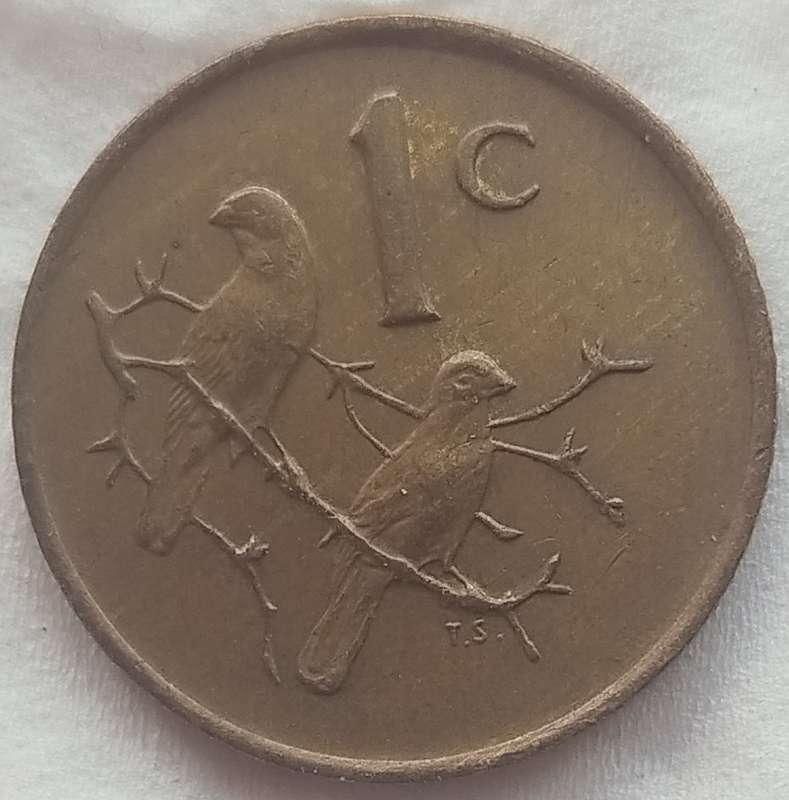 1987  1c   Coin     RSA           SUN17157