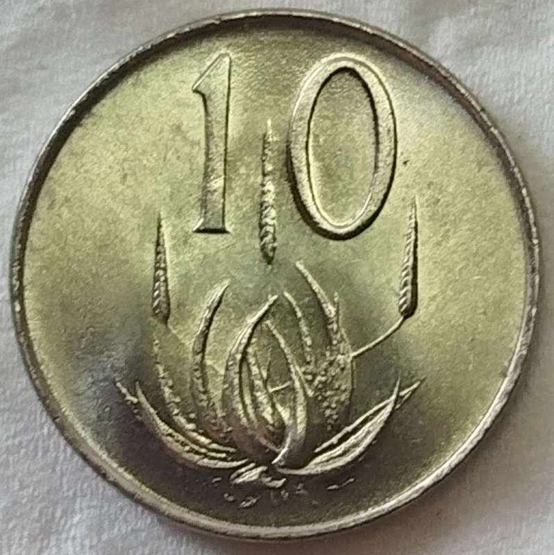 1970  10  CENT      RSA       SUN17161