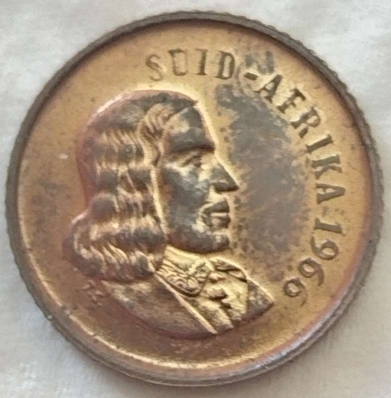1966   1c   COIN   (Afrikaans)       SUN17162
