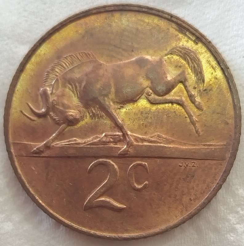 1968   2c   COIN   (Afrikaans)       SUN17166