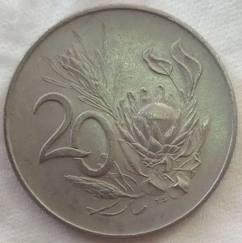 1965   20c   COIN   (Afrikaans)       SUN17167
