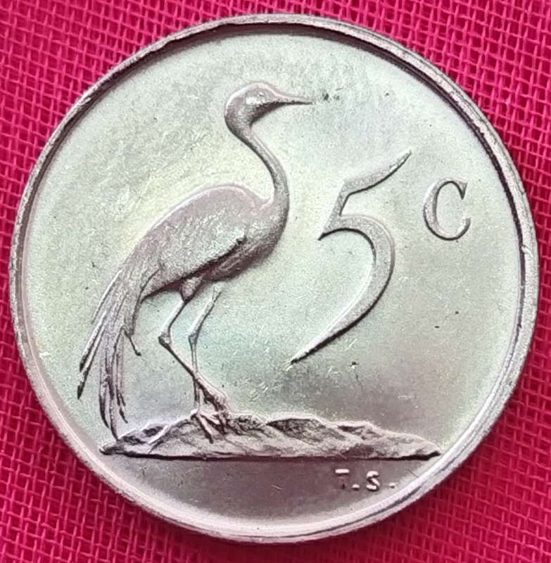 1970  5  CENT      RSA       SUN17168