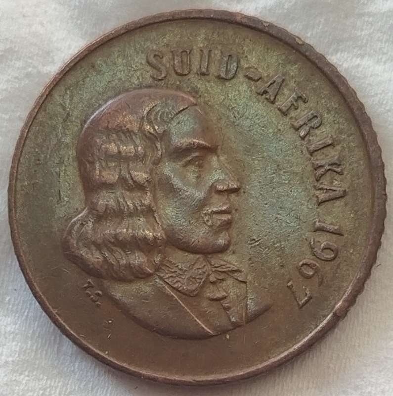 1967   1c   COIN   (AFRIKAANS)       SUN17171