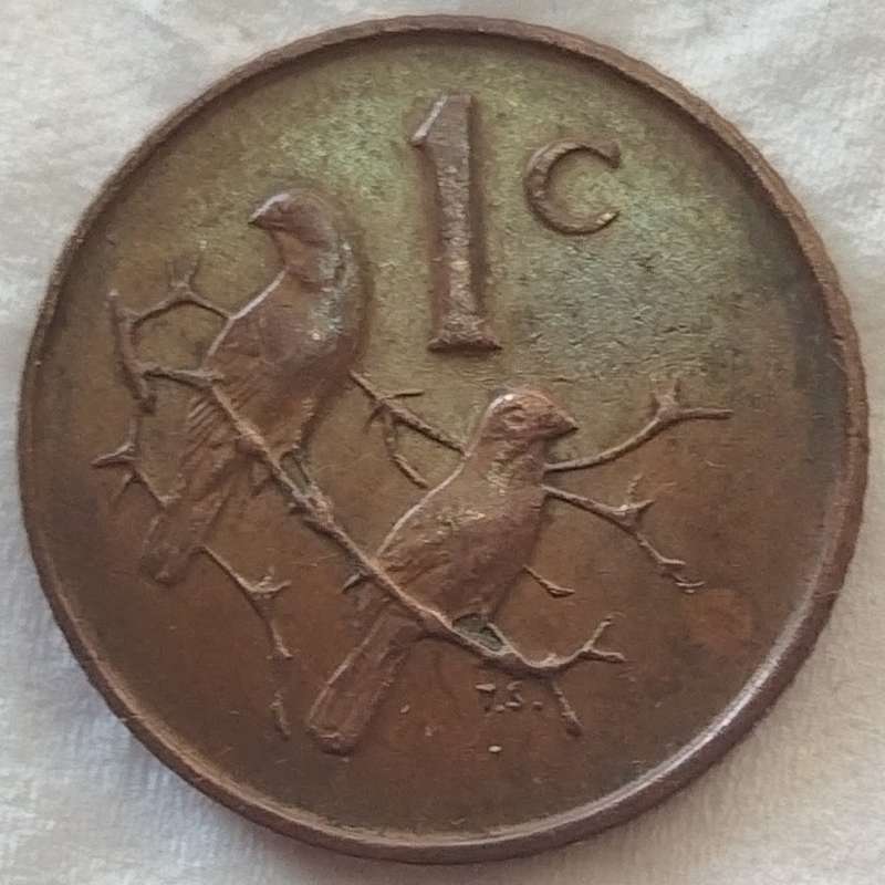 1967   1c   COIN   (AFRIKAANS)       SUN17171