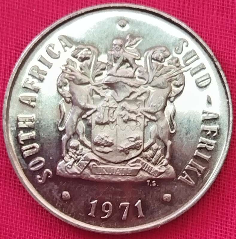 1971   50c  RSA                      SUN17174