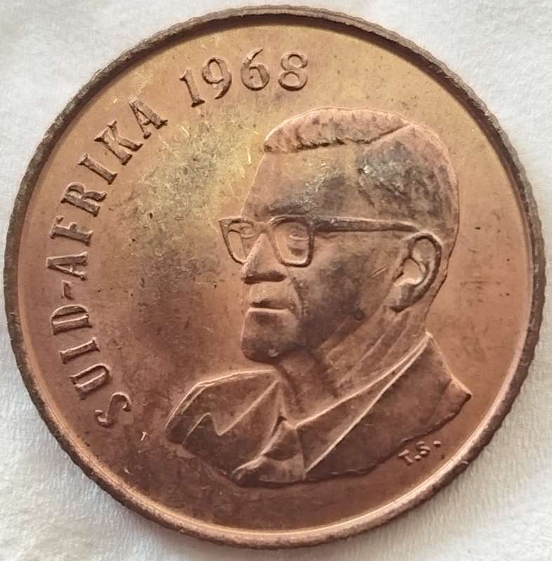 1968   2c   COIN   (Afrikaans)       SUN17179
