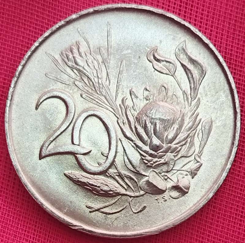 1968   20c   COIN   (Afrikaans)       SUN17180