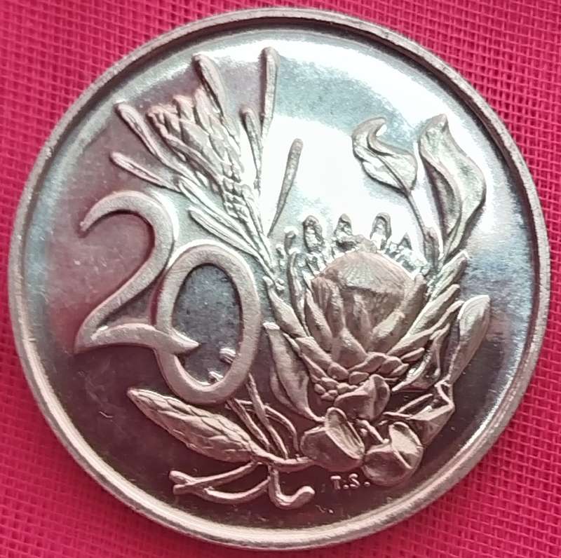 1971   20c   COIN  RSA                    SUN17181