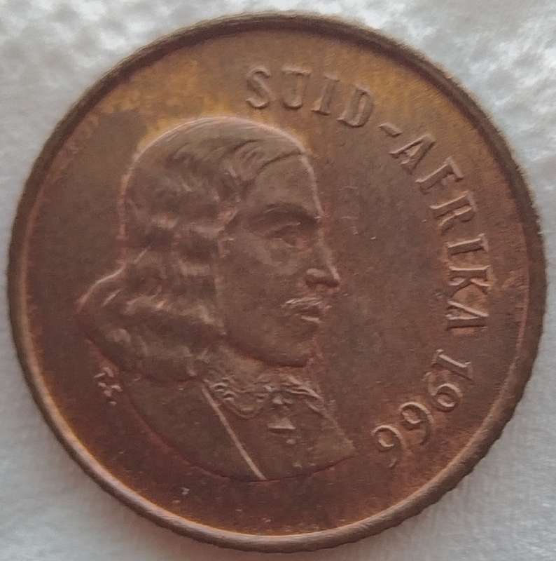 1966   1c   COIN   (Afrikaans)       SUN17185