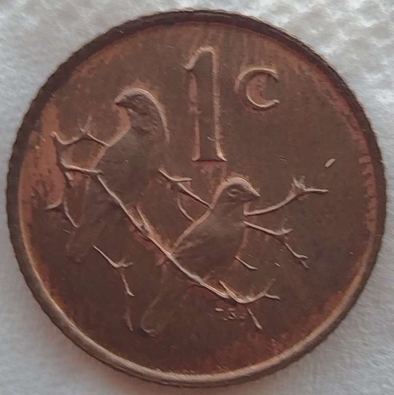 1966   1c   COIN   (Afrikaans)       SUN17185