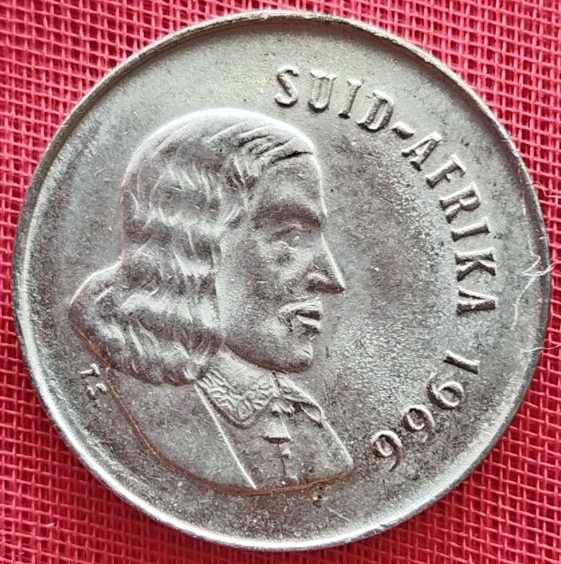 1966  5c   COIN   (Afrikaans)       SUN17186