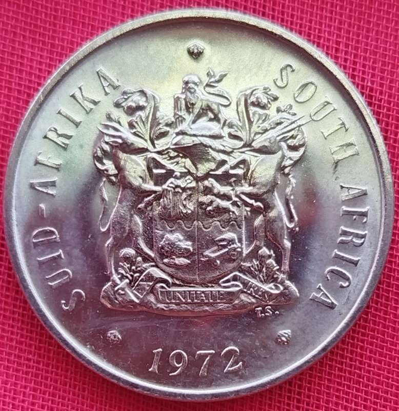 1972   20c   COIN  RSA                    SUN17187