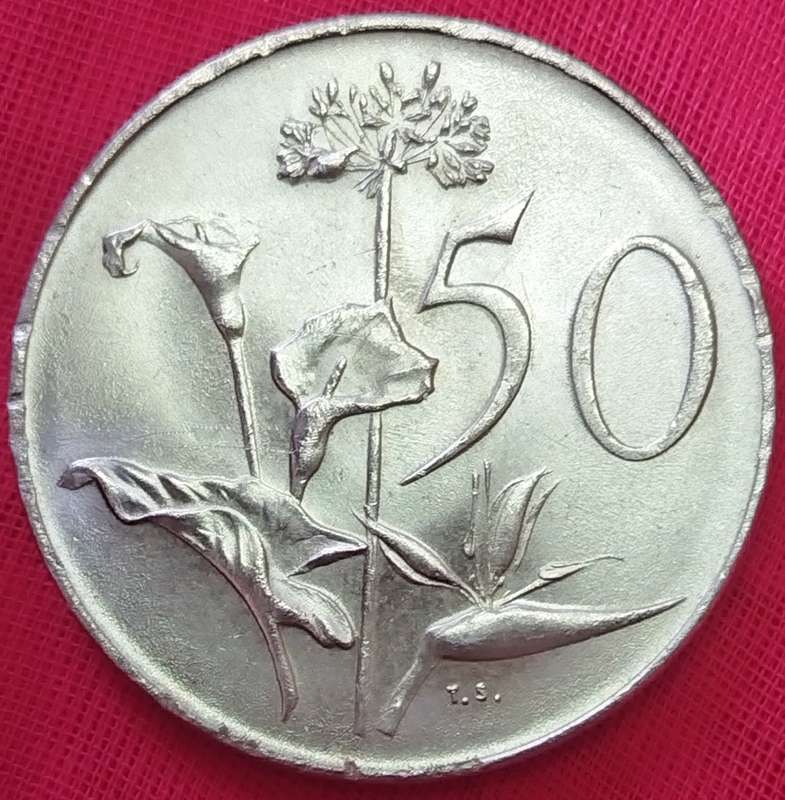 1968   50c   COIN   (Afrikaans)       SUN17190