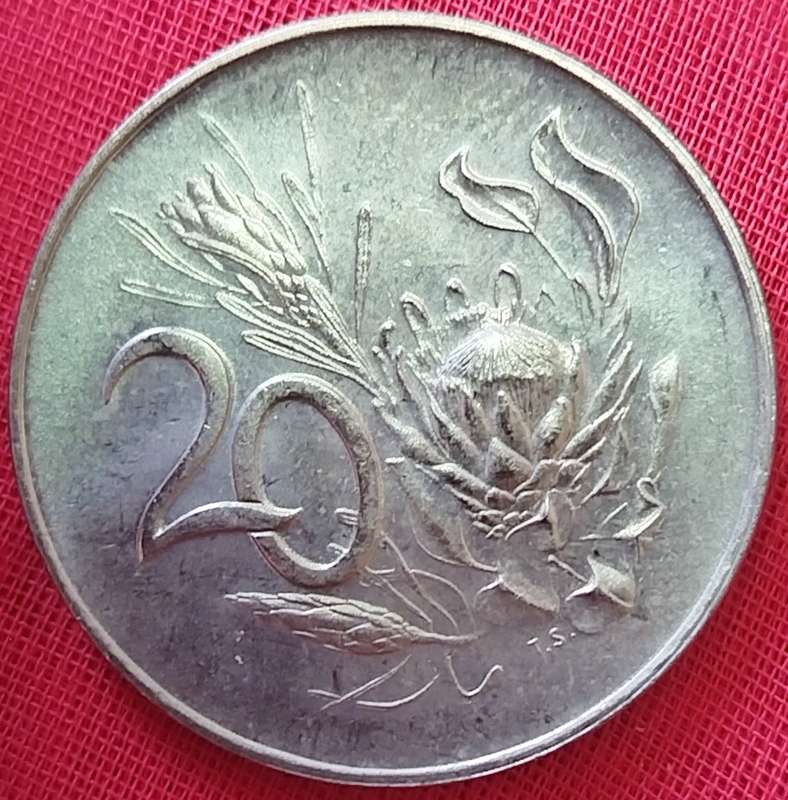 1966  20c   COIN   (Afrikaans)       SUN17191