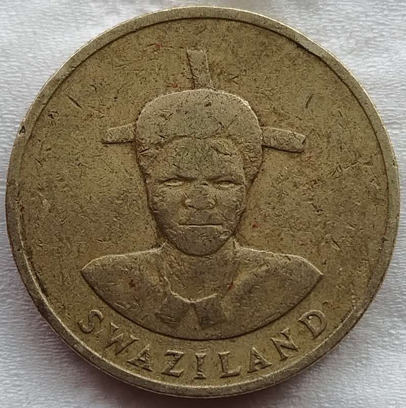 1986   ONE LILANGENI COIN       SWAZILAND                      SUN17230