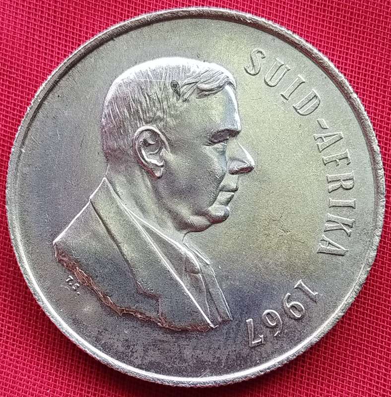 1967  SILVER   R1   COIN   (English)       SUN17238