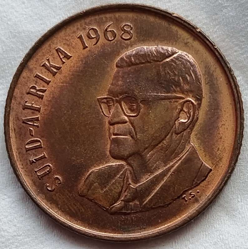 1968   2c   COIN   (Afrikaans)       SUN17246
