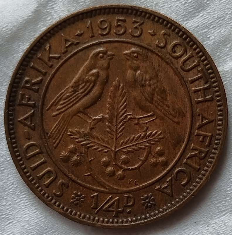 1953      QUARTER  PENNY  COIN        SA                       SUN17275