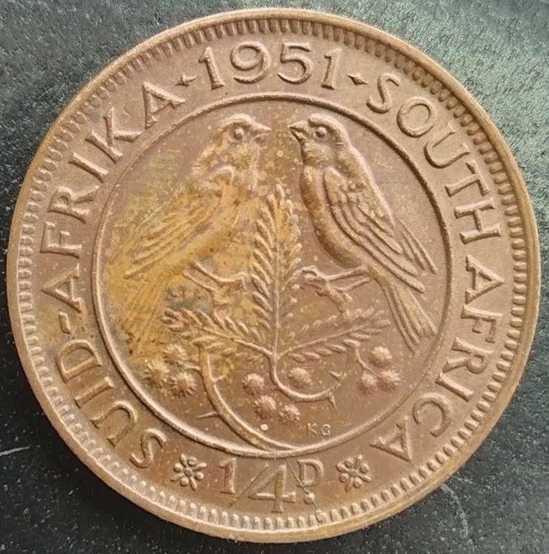1951      QUARTER  PENNY  COIN        SA                       SUN17281