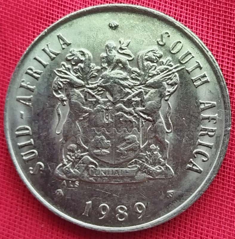 1989   20c   COIN   RSA           SUN17282