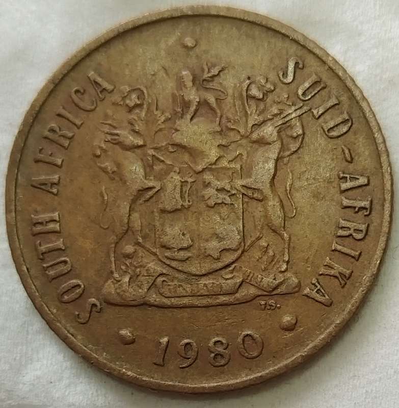 1980   2c   COIN  RSA                    SUN17330